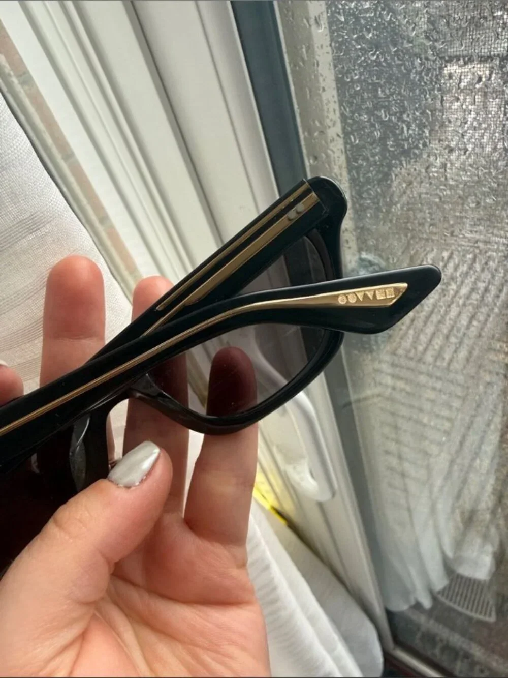 KHAITE Black Oliver Peoples Edition 1983C Sunglasses